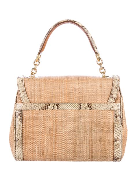 raffia evening handbags